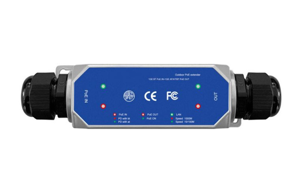 Профессиональный удлинитель POE экранированный с разъемом RJ45 CAT6 IP67, 1000Мб Профессиональный удлинитель POE экранированный с разъемом RJ45 CAT6 IP67, 1000Мб