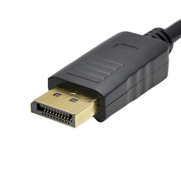 Адаптер - переходник DisplayPort - VGA, черный Адаптер - переходник DisplayPort - VGA, черный