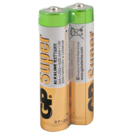 Батарейка - элемент питания GP Super LR03/2S