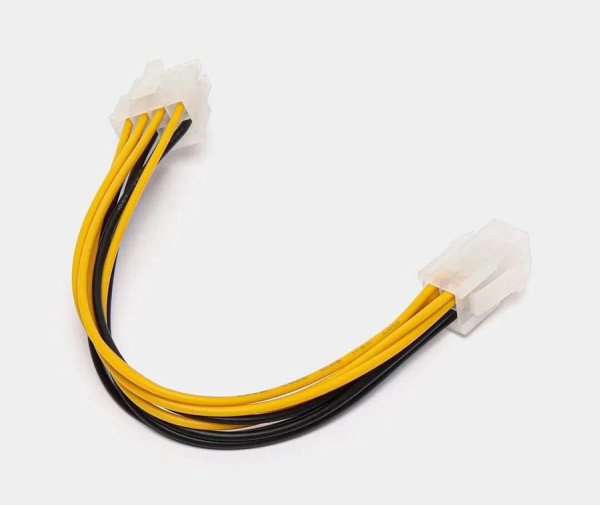 Кабель - переходник CPU 8 pin - 4 pin Кабель - переходник CPU 8 pin - 4 pin
