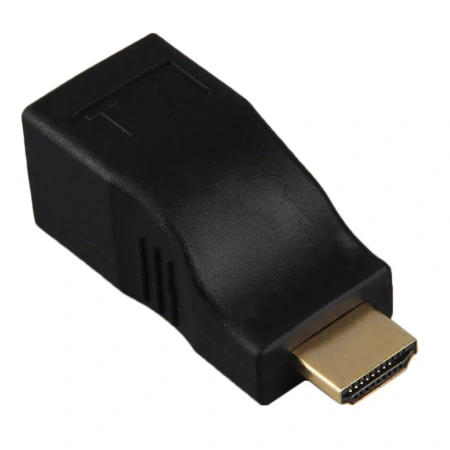Удлинитель сигнала HDMI по витой паре RJ45 (LAN) до 30 метров, пассивный, комплект