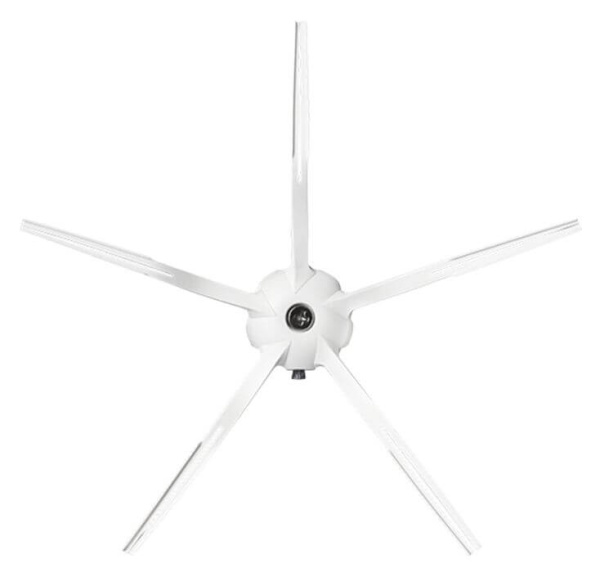 Боковая щетка на 5 лучей для робота-пылесоса Roborock Q7 Max+, белая Боковая щетка на 5 лучей для робота-пылесоса Roborock Q7 Max+, белая