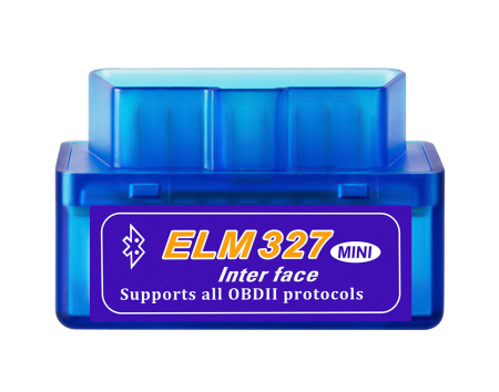 Автосканер ELM327 OBD2 v2.1 - aдаптер OBDII ver2.1, Bluetooth v5.1, синий Автосканер ELM327 OBD2 v2.1 - aдаптер OBDII ver2.1, Bluetooth v5.1, синий