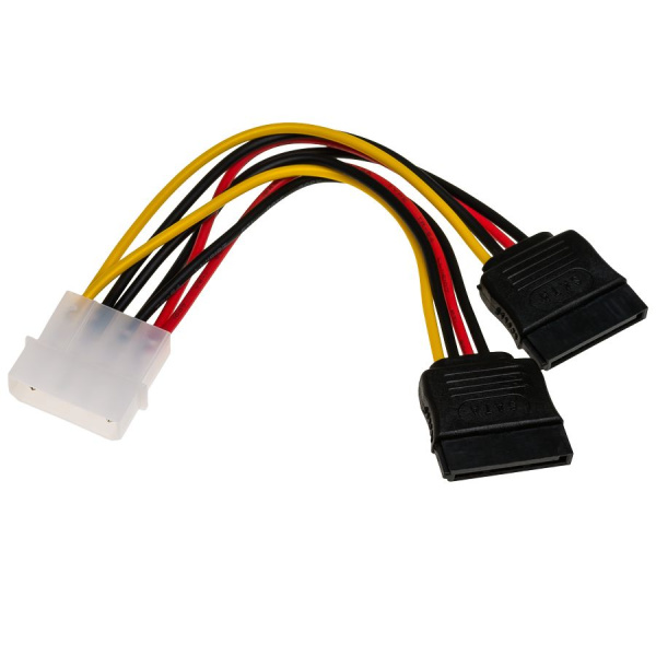 Кабель - переходник Molex - 2х SATA Кабель - переходник Molex - 2х SATA