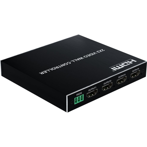 Контроллер видеостены HDMI FullHD на 4 экрана 2x2