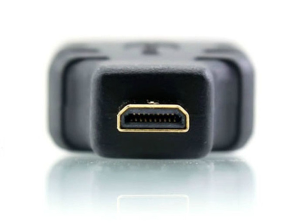 Адаптер - переходник MicroHDMI - HDMI, черный Адаптер - переходник MicroHDMI - HDMI, черный