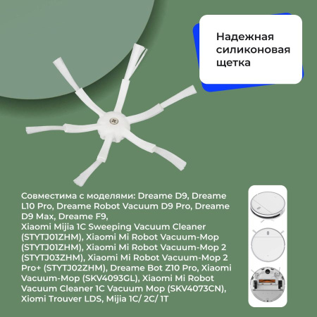 Боковая щетка для робота-пылесоса Xiaomi Mijia 1C (SKV4073CN)
