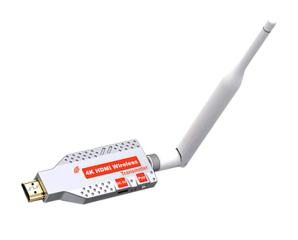 Передатчик удлинителя сигнала HDMI по Wi-Fi до 100 метров, активный, UltraHD 4K Передатчик удлинителя сигнала HDMI по Wi-Fi до 100 метров, активный, UltraHD 4K