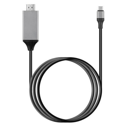 Кабель USB3.1 Type-C - HDMI, UltraHD 4K, 2 метра, черный