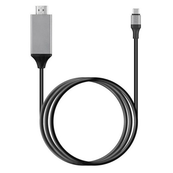 Кабель USB3.1 Type-C - HDMI, UltraHD 4K, 2 метра, черный Кабель USB3.1 Type-C - HDMI, UltraHD 4K, 2 метра, черный
