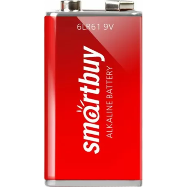Батарейка - элемент питания SMARTBUY 6LR61/1ВР 1/10