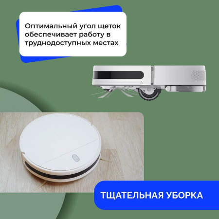 Боковые щетки для робота-пылесоса Xiaomi Mi Robot Vacuum-Mop Essential (SKV4136GL), 2 штуки