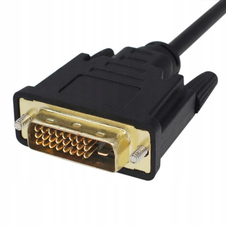 Адаптер - переходник DVI-D - VGA, черный