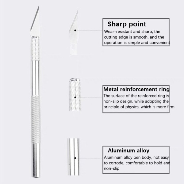 Набор ножей для резьбы по дереву MOD02, 52 предмета