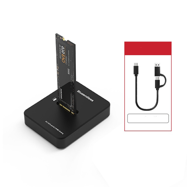 Док-станция для M.2 SSD – NVMe / SATA (NGFF), USB3.0 / USB3.1 Type-C, 10 Гбит/с, до 2 ТБ