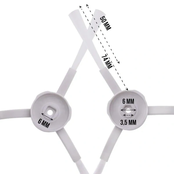 Боковые щетки для робота-пылесоса Xiaomi Mijia G1 (SKV4135CN), 2 штуки