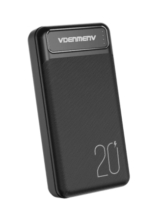 Портативное зарядное устройство VDENMENV DP10 Power bank 20000mAh, черный