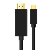 Кабель USB3.1 Type-C - HDMI, UltraHD 4K30Hz, 1,8 метра, черный