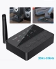Аудио адаптер Hi-Fi D600 приемник-передатчик (TX/RX) Bluetooth v5.3 - RCA / AUX 3.5мм, для дома и автомобиля, функция подключения двух устройств RX/TX, кодеки aptX / AAC / SBC