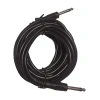 Кабель jack 6.35mm (AUX), папа-папа, 10 метров, черный