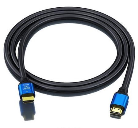 Кабель HDMI - HDMI v2.0, 4K 3D, папа-папа, 2 метра, черный