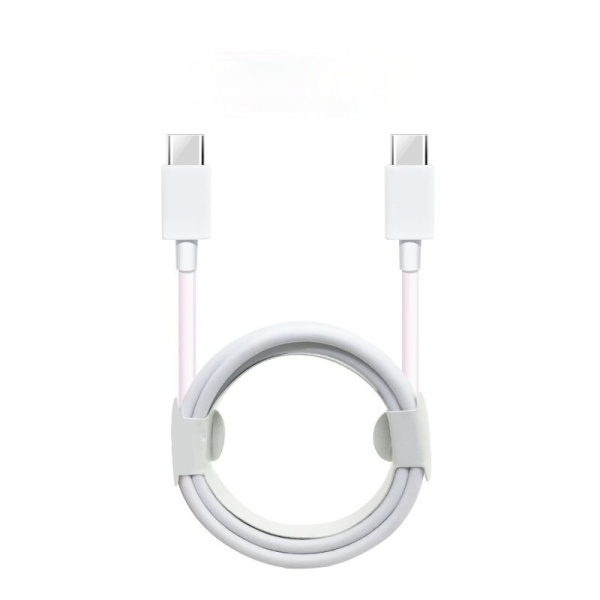 Дата-кабель для сверхбыстрой зарядки USB-C - USB-C PD 100W 5A, 2 метра, белый Дата-кабель для сверхбыстрой зарядки USB-C - USB-C PD 100W 5A, 2 метра, белый