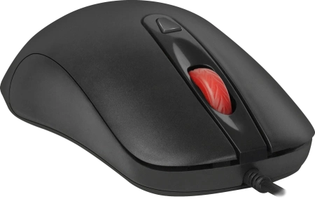 Мышь проводная оптическая Defender Omega MB-522, 500-1600dpi, черный