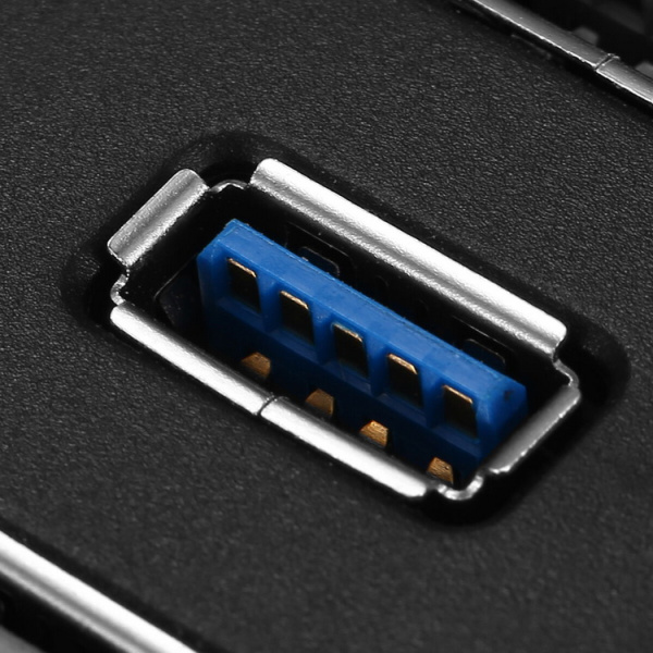 Адаптер - переходник - хаб USB3.0 - 3x USB3.0 - RJ45 (LAN) до 1000 Мбит/с, черный Адаптер - переходник - хаб USB3.0 - 3x USB3.0 - RJ45 (LAN) до 1000 Мбит/с, черный