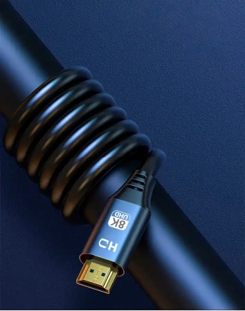 Кабель HDMI v2.1 Premium PRO UltraHD 8K 60Гц / 4K 120Гц, поддержка HDR, ARC, 48 Гбит/с, 10 метров