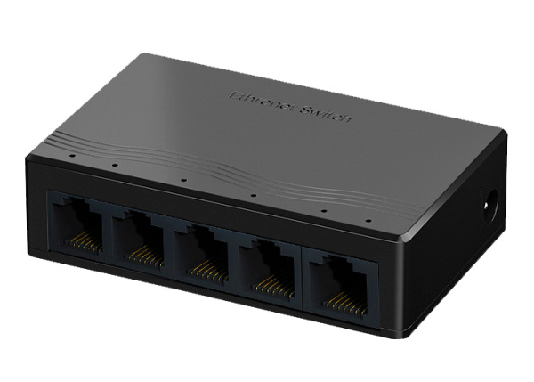 Сетевой хаб - коммутатор LAN - разветвитель RJ45 на 5 портов 10/100 Мбит/с, черный Сетевой хаб - коммутатор LAN - разветвитель RJ45 на 5 портов 10/100 Мбит/с, черный