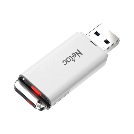 Флешка 64GB Netac U185, USB3.0, с LED-индикатором