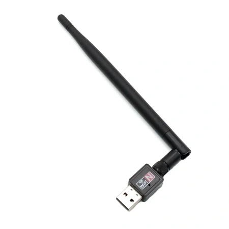 Адаптер - беспроводной Wi-Fi-приемник USB2.0, антенна, до 1200 Мбит/с, 2.4GHz