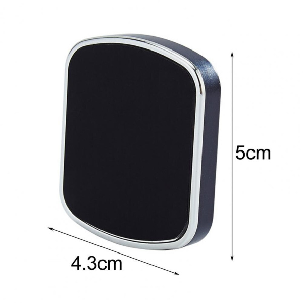 Автомобильный магнитный держатель для телефона на панель MOD04 (наклеиваемый), черный Автомобильный магнитный держатель для телефона на панель MOD04 (наклеиваемый), черный