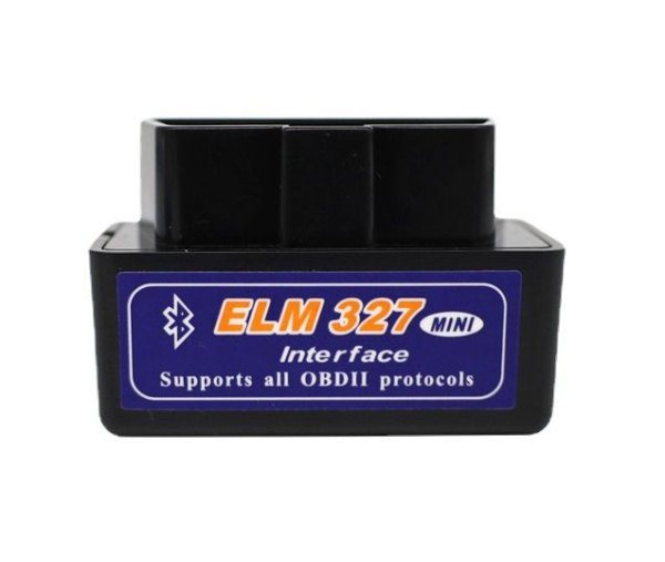 Автосканер ELM327 OBD2 v1.5 - aдаптер OBDII ver1.5, Bluetooth v5.1, черный