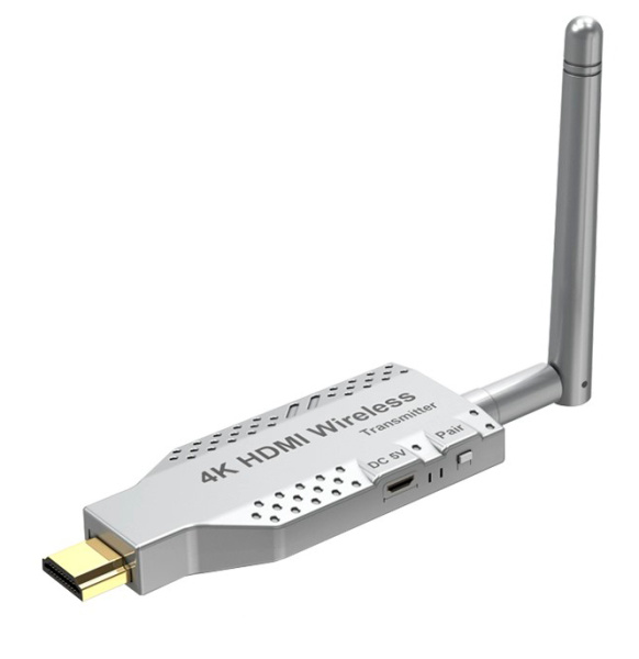 Передатчик удлинителя сигнала HDMI по Wi-Fi до 50 метров, активный, UltraHD 4K Передатчик удлинителя сигнала HDMI по Wi-Fi до 50 метров, активный, UltraHD 4K