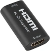 Репитер - повторитель - усилитель сигнала HDMI UltraHD 4K 3D, пассивный, черный