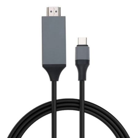 Кабель USB3.1 Type-C - HDMI, UltraHD 4K, 2 метра, черный