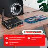 Аудио адаптер Hi-Fi T01 Bluetooth v5.1 приемник (RX) - оптика (Toslink/SPDIF) / AUX 3.5мм / USB, регулировка звука и тембра (treble/bass)