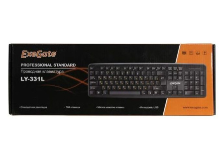 Клавиатура ExeGate LY-331L, черный