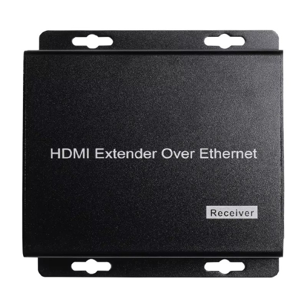 Приемник - удлинитель сигнала HDMI по витой паре RJ45 (LAN) до 200 метров UltraHD 4K, поддержка IP, черный Приемник - удлинитель сигнала HDMI по витой паре RJ45 (LAN) до 200 метров UltraHD 4K, поддержка IP, черный