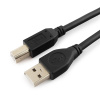 Кабель USB2.0 - USB-B, папа-папа, 3 метра, черный