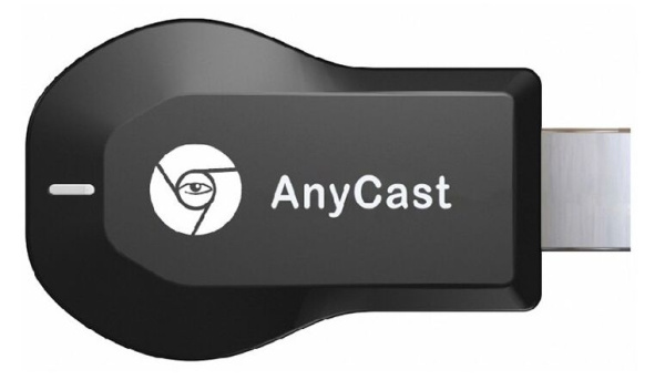 Адаптер - донгл - HDMI WiFi-приемник Anycast M2 Plus для подключения смартфона к телевизору, FullHD, однодиапазонный - 2.4GHz, черный Адаптер - донгл - HDMI WiFi-приемник Anycast M2 Plus для подключения смартфона к телевизору, FullHD, однодиапазонный - 2.4GHz, черный