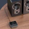 Аудио адаптер Hi-Fi BT200 приемник-передатчик (TX/RX) Bluetooth v5.4 - RCA / AUX 3.5мм, для дома и автомобиля, функция подключения двух устройств RX/TX, кодеки aptX / AAC / SBC