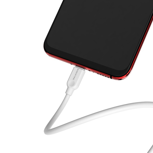 Зарядный USB дата кабель BOROFONE BX14 MicroUSB, 2.4A, 3м, белый Зарядный USB дата кабель BOROFONE BX14 MicroUSB, 2.4A, 3м, белый