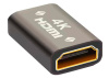 Адаптер - переходник HDMI - HDMI 2.0 4K, мама-мама, черный