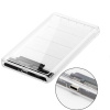 Внешний корпус - бокс SATA - USB3.1 Type-C - USB3.0 для жесткого диска SSD/HDD 2.5”, прозрачный