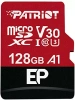 Карта памяти Micro SDXC 128GB Patriot EP (PEF128GEP31MCX) A1, V30, UHS-1, U3
