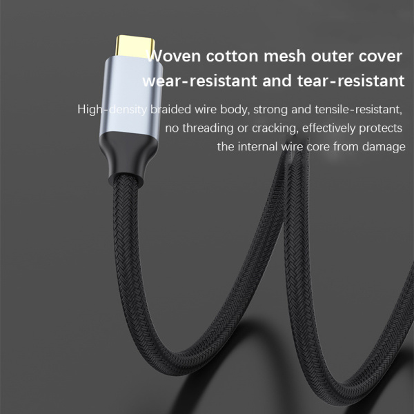 Кабель USB3.1 Type-C - DP, UltraHD 8K60Hz, 2 метра, черный Кабель USB3.1 Type-C - DP, UltraHD 8K60Hz, 2 метра, черный