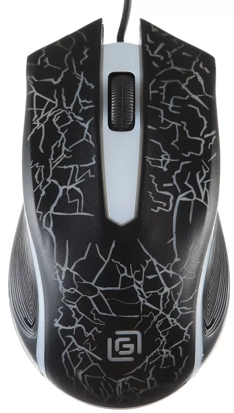 Мышь игровая проводная Оклик 395M SHADOW, 1500dpi, черный Мышь игровая проводная Оклик 395M SHADOW, 1500dpi, черный