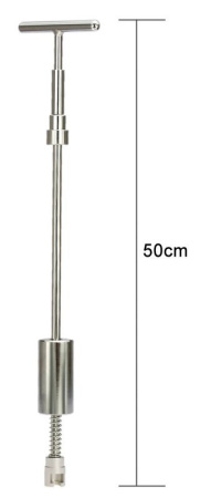 Обратный молоток - инструмент для беспокрасочного удаления и вытягивания вмятин на кузове автомобиля, 18 сменных насадок